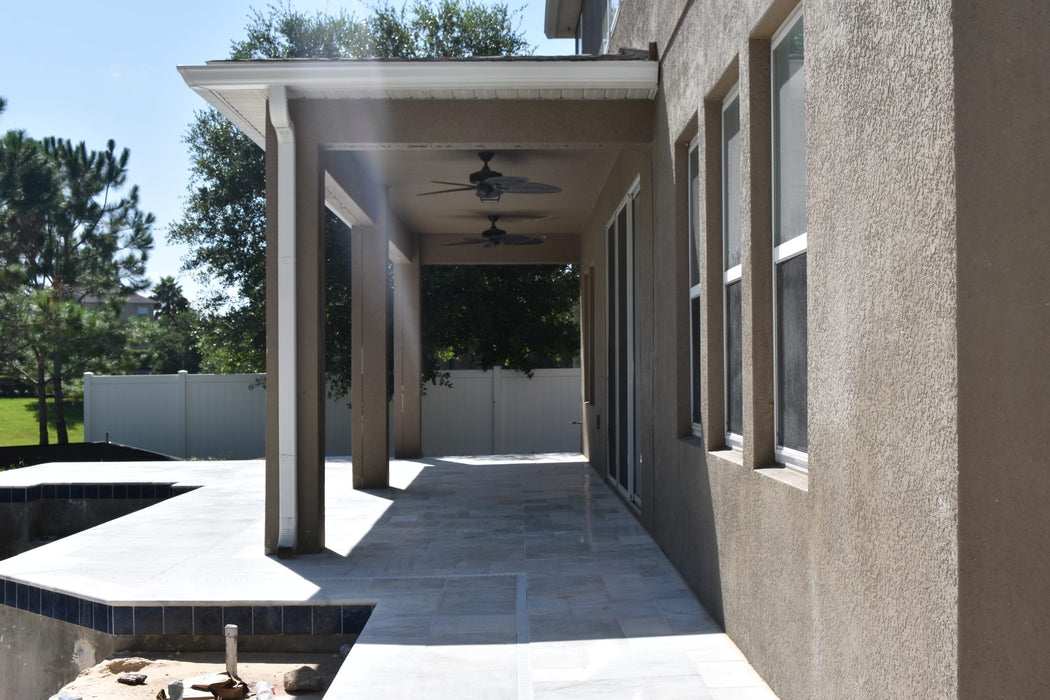 Carrera Marble 12 x 24 Tumbled Paver