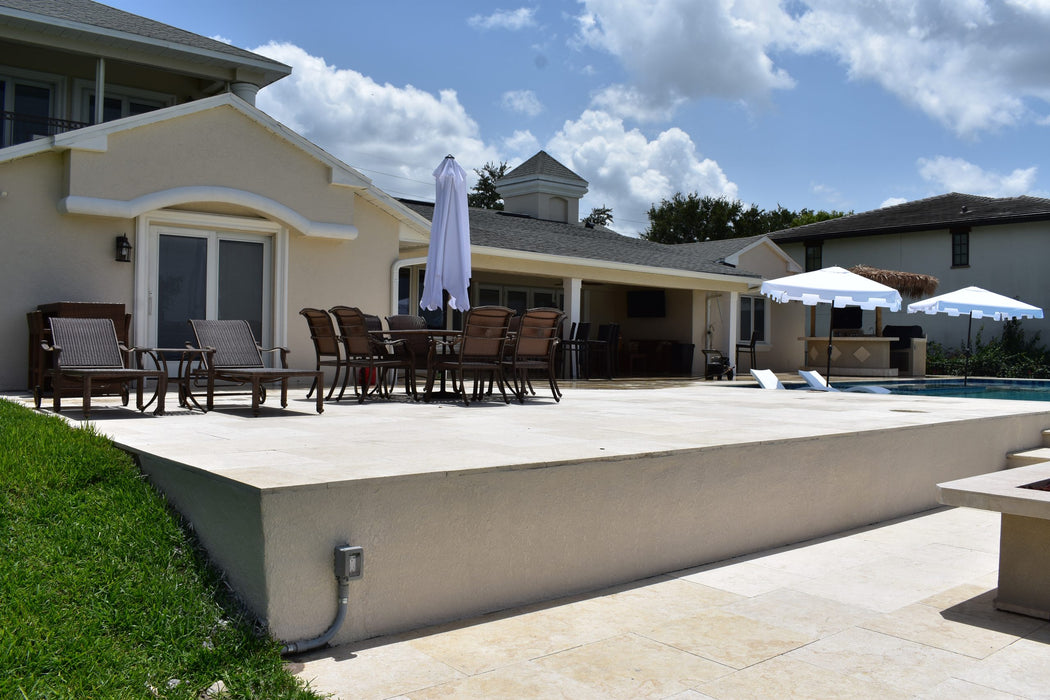 Sinai Shell French Pattern Brushed and Tumbled Paver