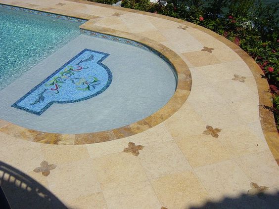 Sinai Shell French Pattern Brushed and Tumbled Paver