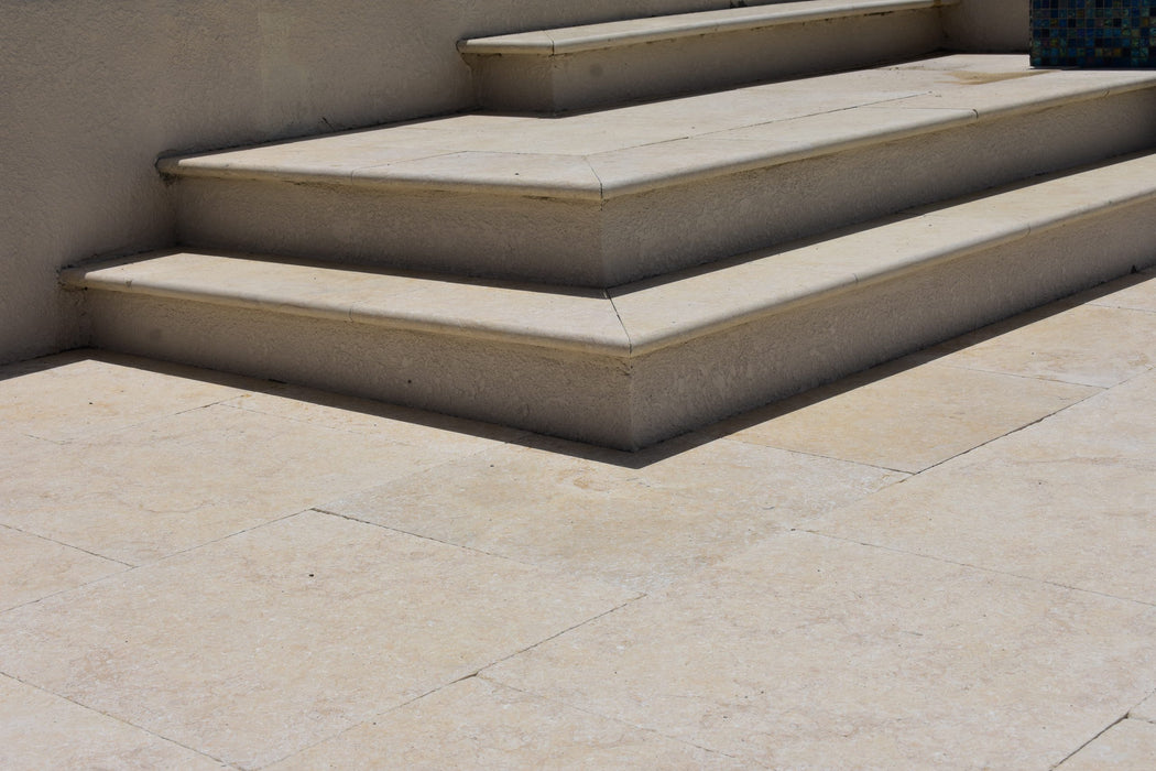 Sinai Shell French Pattern Brushed and Tumbled Paver