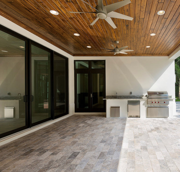 Silver Travertine 6 x 12 Tumbled Paver