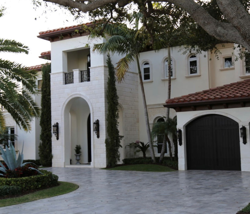 Silver Travertine 6 x 12 Tumbled Paver